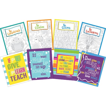 Barker Creek Be All You Can Be Art Prints, 8/Set 4191